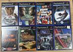 8 Playstation 2 / PS games / spellen, Spelcomputers en Games, Games | Sony PlayStation 2, Gebruikt, Online, Overige genres, 2 spelers
