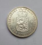 Wilhelmina Gulden 1905, Postzegels en Munten, Munten | Nederland, ½ gulden, Zilver, Ophalen of Verzenden, Koningin Wilhelmina