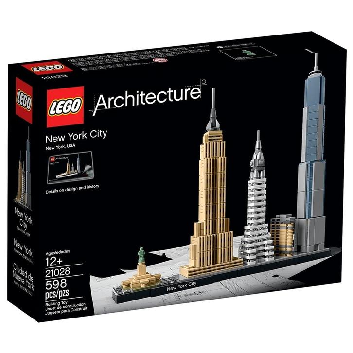 Lego Architecture 21028 New York City, Kinderen en Baby's, Speelgoed | Duplo en Lego, Nieuw, Lego, Complete set, Ophalen of Verzenden