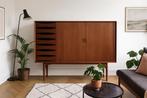Arne Vodder Highboard dressoir Model OS63, Huis en Inrichting, Kasten | Dressoirs, Ophalen, Gebruikt, 150 tot 200 cm, Teakhout