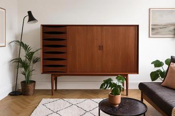 Arne Vodder Highboard dressoir Model OS63 beschikbaar voor biedingen