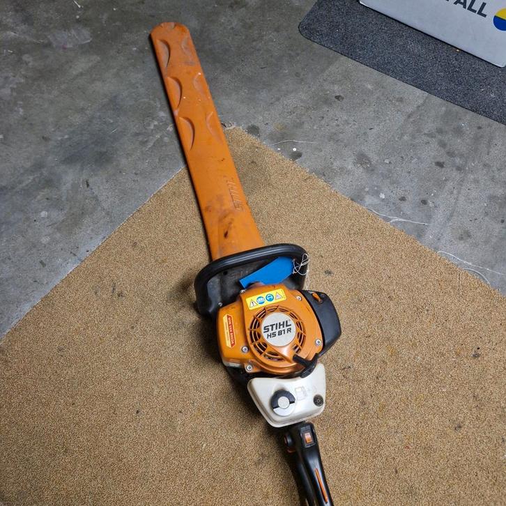 Stihl HS 81 R Heggenschaar - 75cm, Draaibaar, Tuin en Terras, Heggenscharen, Gebruikt, Benzine, Ophalen