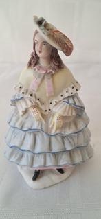 Brocante biscuit beeld  barok rococostijl, Victoria, Ophalen of Verzenden