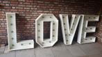 LOVE licht letters huren huur bruiloft huwelijk ceremonie, Zo goed als nieuw, Ophalen, Geboorte of Huwelijk