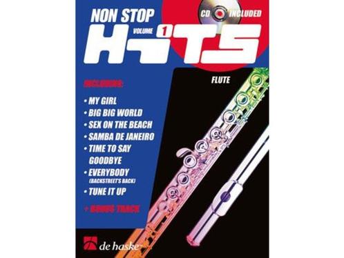 Flute: Grade gemiddeld: Non Stop hits 1 + cd-leuk, Muziek en Instrumenten, Bladmuziek, Gebruikt, Populair, Dwarsfluit of Piccolo