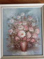 samson origineel olieverf schilderij bloemen in vaas, Antiek en Kunst, Kunst | Schilderijen | Klassiek, Ophalen of Verzenden