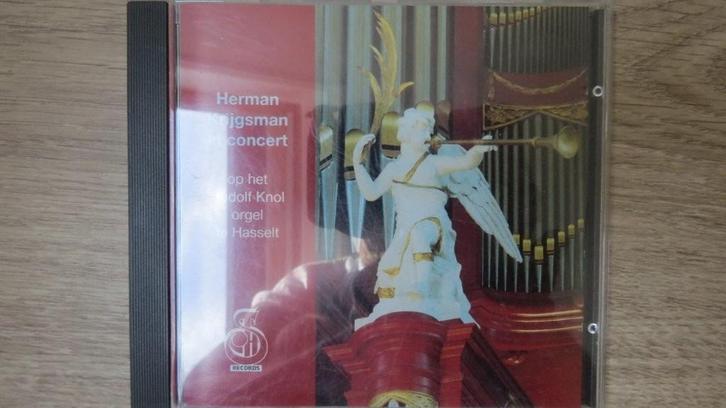 Cd Rudolf Knol orgel: Herman Krijgsman in concert, Hasselt, Cd's en Dvd's, Cd's | Religie en Gospel, Zo goed als nieuw, Koren of Klassiek