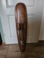 Afrikaans Handgemaakt Houten Masker - 90cm, Ophalen of Verzenden