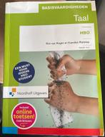 Basisvaardigheden Taal HBO, Noordhoff Uitgevers, Boeken, Studieboeken en Cursussen, Ophalen of Verzenden, Gelezen, HBO, Ron van Hogen; Everdien Rietstap