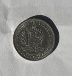 1 bolivar Venezuela 1967, Postzegels en Munten, Munten | Amerika, Ophalen of Verzenden