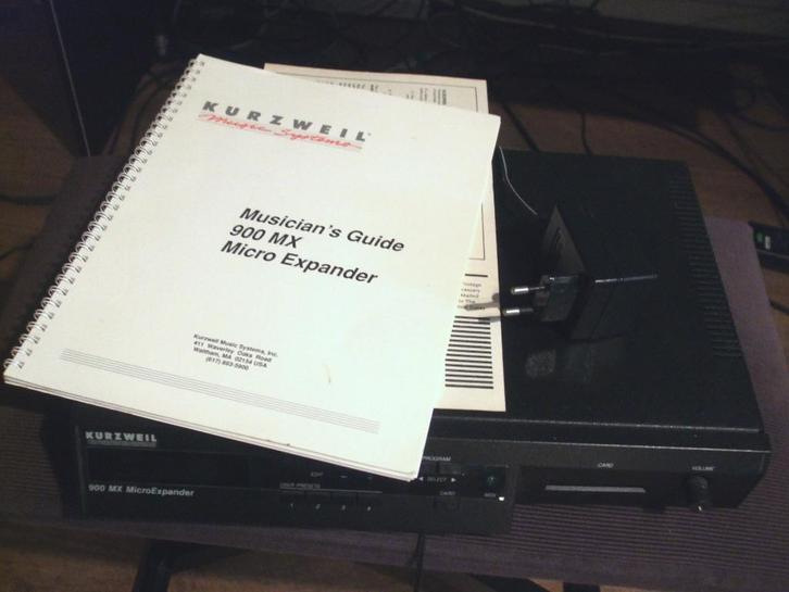 Kurzweil 900-mx micro expander, Muziek en Instrumenten, Soundmodules, Gebruikt, Overige merken, Ophalen of Verzenden