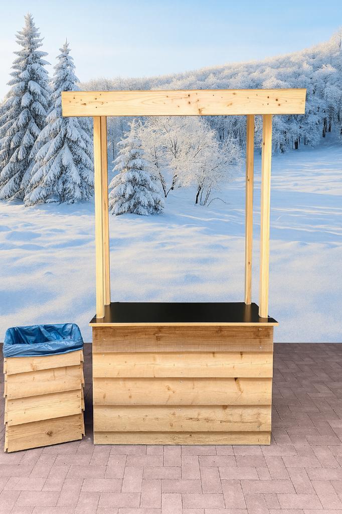 Nostalgische marktkramen te huur, Hobby en Vrije tijd, Feestartikelen | Verhuur, Nieuw, Kerst of Sinterklaas, Ophalen of Verzenden