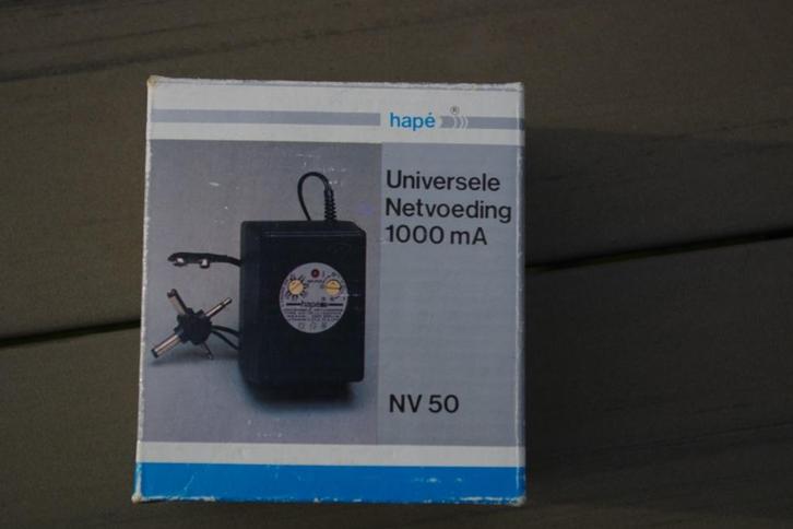 Hapé universele netvoeding 1000ma nv50, Hobby en Vrije tijd, Elektronica-componenten, Gebruikt, Ophalen of Verzenden
