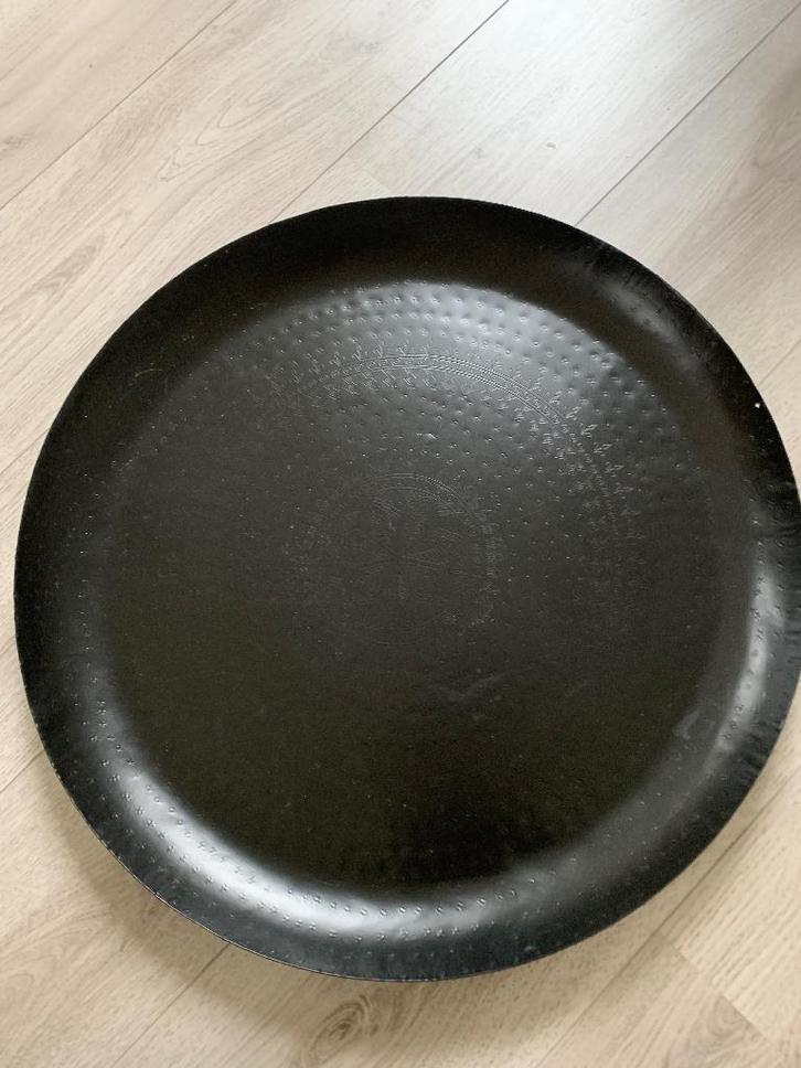 BePureHome Iron Lady dienblad 55 cm, Huis en Inrichting, Woonaccessoires | Dienbladen, Gebruikt, Metaal, Rond, Ophalen of Verzenden