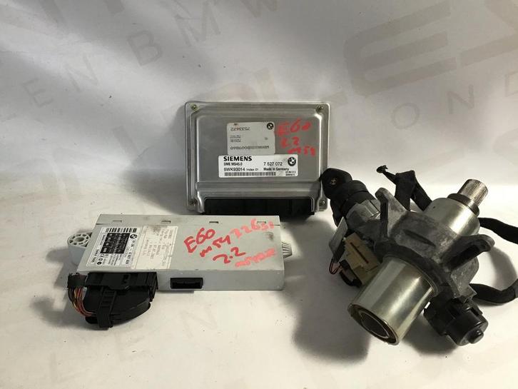 Computer motormanagement set M54B22 BMW E60 7527072, Auto-onderdelen, Elektronica en Kabels, Gebruikt, Ophalen of Verzenden