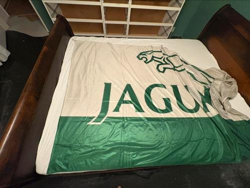 Grote Jaguar dealervlag / dealerdoek, Verzamelen, Automerken, Motoren en Formule 1, Gebruikt, Auto's, Ophalen of Verzenden