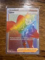 Lance Rainbow Rare - silver tempest. Pokémonkaart, Ophalen of Verzenden, Zo goed als nieuw, Losse kaart, Foil