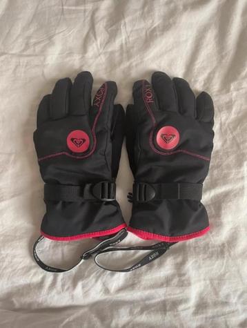 Ski handschoenen Roxy zwart roze maat S