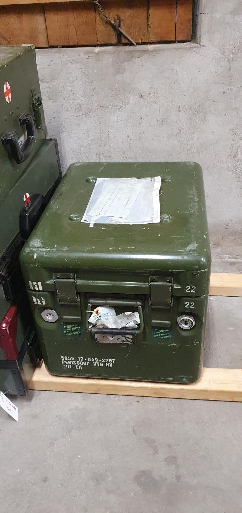Militaire Periscoop Kist, ideale prepperbox, Verzamelen, Militaria | Algemeen, Landmacht, Kist of Geocache, Nederland, Ophalen of Verzenden