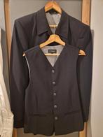 Vintage Donkerblauw 3-delig Pak - Eenmalig Gedragen, Kleding | Heren, Kostuums en Colberts, Ophalen of Verzenden, Zo goed als nieuw
