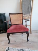 Leuke vintage stoel!, Huis en Inrichting, Stoelen, Ophalen, Hout, Gebruikt, Bruin
