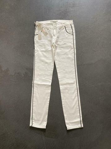 F765 Nieuw: jeans Jade Twelve: maat W26=XS=32/34 broek wit beschikbaar voor biedingen
