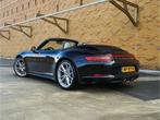 Porsche 911 [991.2] 3.0 Carrera 4 Cabrio l Sport Chrono l AC, Auto's, Gebruikt, Cabriolet, 4 stoelen, Zwart