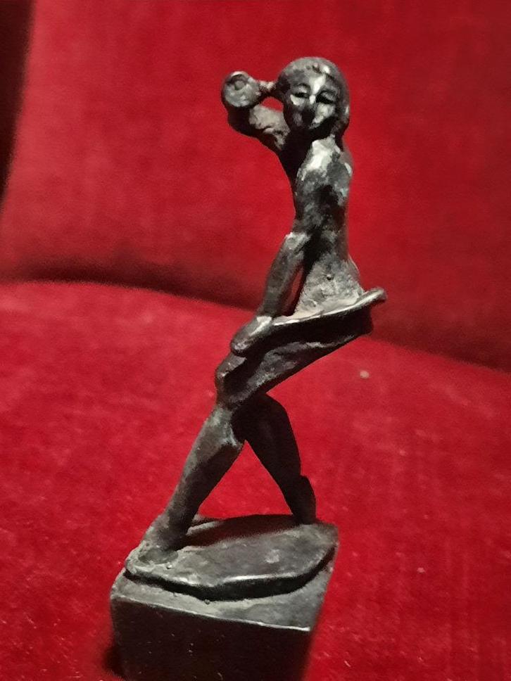 Brons beeld figuur, Antiek en Kunst, Antiek | Koper en Brons, Ophalen of Verzenden