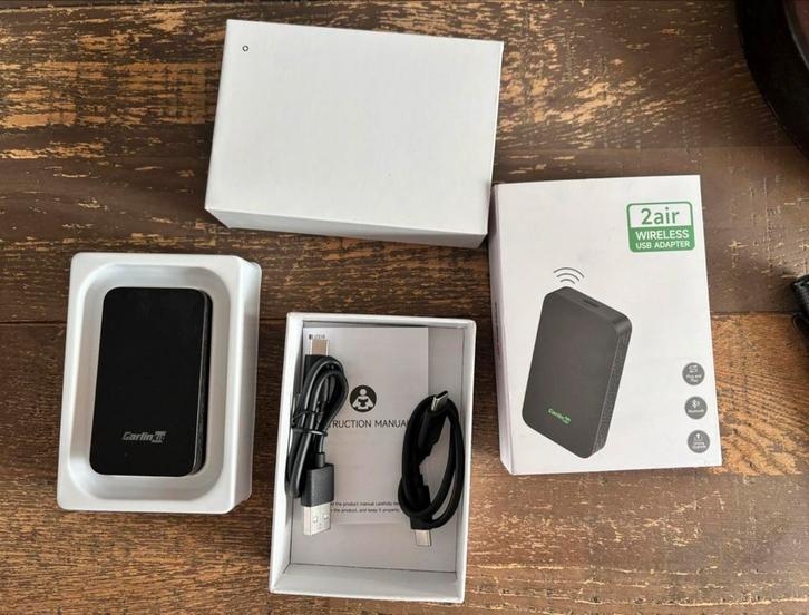 Carlinkit 2 air (5.0) Draadloze Android/Apple CarPlay, Auto diversen, Auto-accessoires, Nieuw, Ophalen of Verzenden
