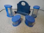 Tupperware compleet kruidenrekje (nieuw), Huis en Inrichting, Ophalen of Verzenden, Nieuw, Blauw, Overige typen