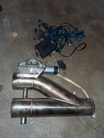 Rvs uitlaat klep 2,5 inch met afstands bediening, Ophalen