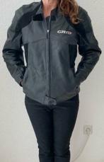 Motorjas leer - GRID mt m/l (mt 40), Motoren, Kleding | Motorkleding, Ophalen, Dames, Jas | leer, Grid
