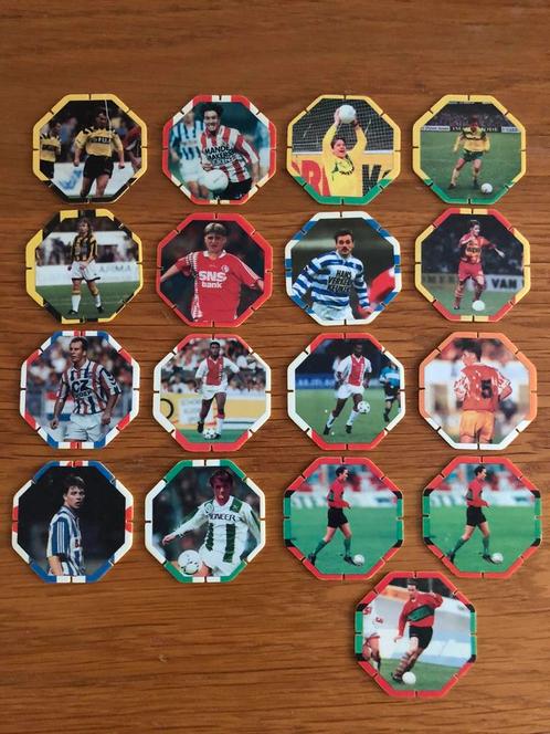 16 Topshots Eredivisie -15 verschillende spelers + 1 dubbele, Verzamelen, Sportartikelen en Voetbal, Zo goed als nieuw, Poster, Plaatje of Sticker