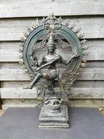 Bronzen beeld/Shiva Nataraja/India/Azië, Ophalen of Verzenden
