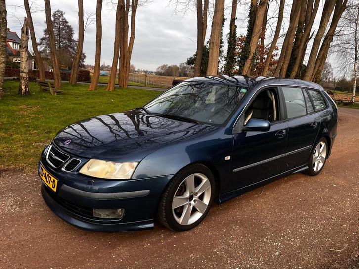 Saab 9-3 Sport Estate 2.8 short shift V6 T Aero, Auto's, Saab, Bedrijf, Te koop, Saab 9-3, Benzine, Euro 4, G, Stationwagon, Handgeschakeld