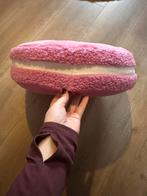 Macaron Kussen - Zoet & Zacht!, Huis en Inrichting, Ophalen of Verzenden, Zo goed als nieuw, Roze, Rond