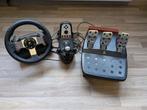 Logitech G27 racing wheel / racestuur / pedalen en shifter, Verzenden, Gebruikt, Logitech racestuur