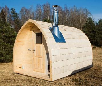 Buitensauna Barrelsauna Igloo sauna beschikbaar voor biedingen
