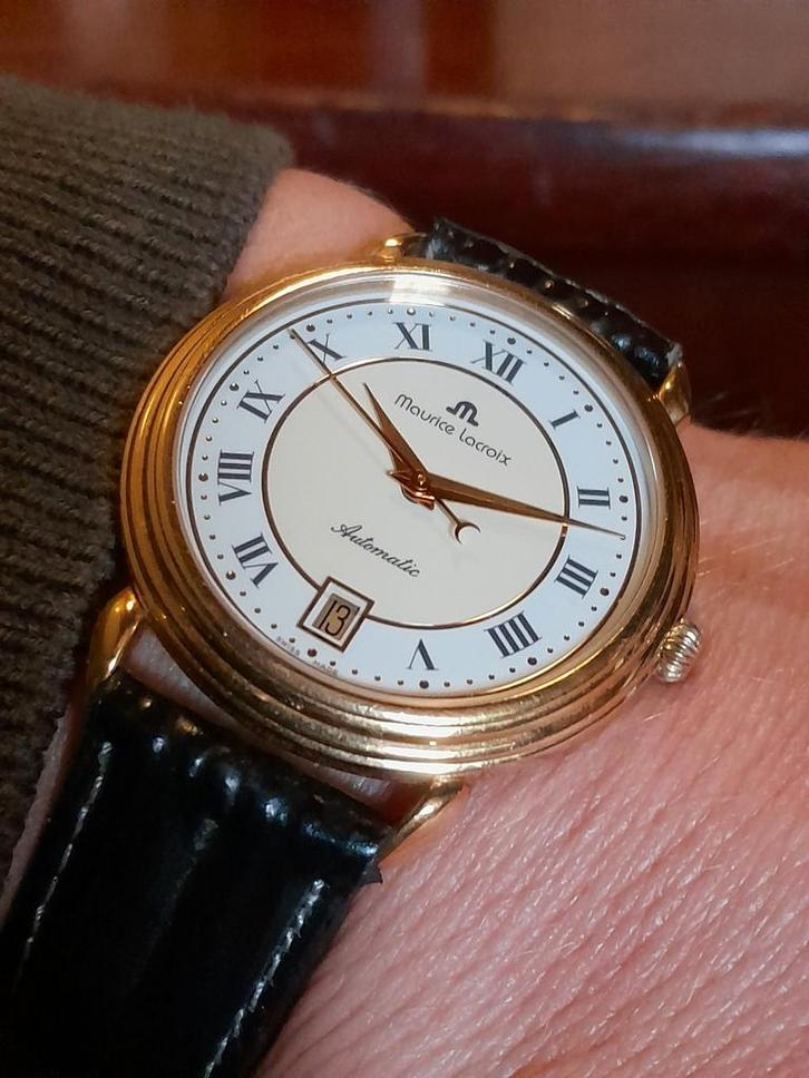 Maurice Lacroix Masterpiece Automatic 37mm 11407 horloge uhr, Sieraden, Tassen en Uiterlijk, Horloges | Antiek, Overige merken
