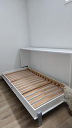 Klapbed 90x200 NIEUW, Huis en Inrichting, Ophalen, 90 cm, Eenpersoons, Wit