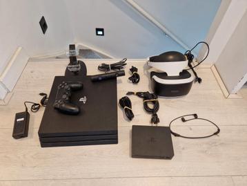 PS4 Pro 1TB + VR bril set V2 - Compleet en Uitstekend! beschikbaar voor biedingen