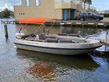 van Vossen Tornado 500 aluminium consoleboot met 75 pk beschikbaar voor biedingen