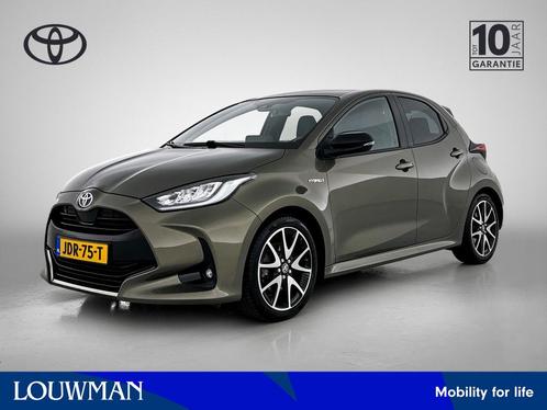 Toyota Yaris 1.5 Hybrid Executive | JBL | Lederen bekleding, Auto's, Toyota, Bedrijf, Te koop, Yaris, ABS, Achteruitrijcamera