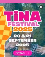 Gezocht 2 kaartjes tina festival, Tickets en Kaartjes, Twee personen