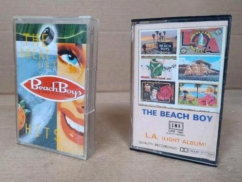 2 muziek cassettes van The Beach Boys, Cd's en Dvd's, Cassettebandjes, Gebruikt, Origineel, Pop, 2 t/m 25 bandjes, Ophalen of Verzenden
