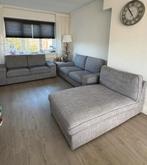 Grijze banken en chaise longue Comfortabel en Stijlvol kivik, Ophalen, 250 tot 300 cm, Hoekbank, 75 tot 100 cm