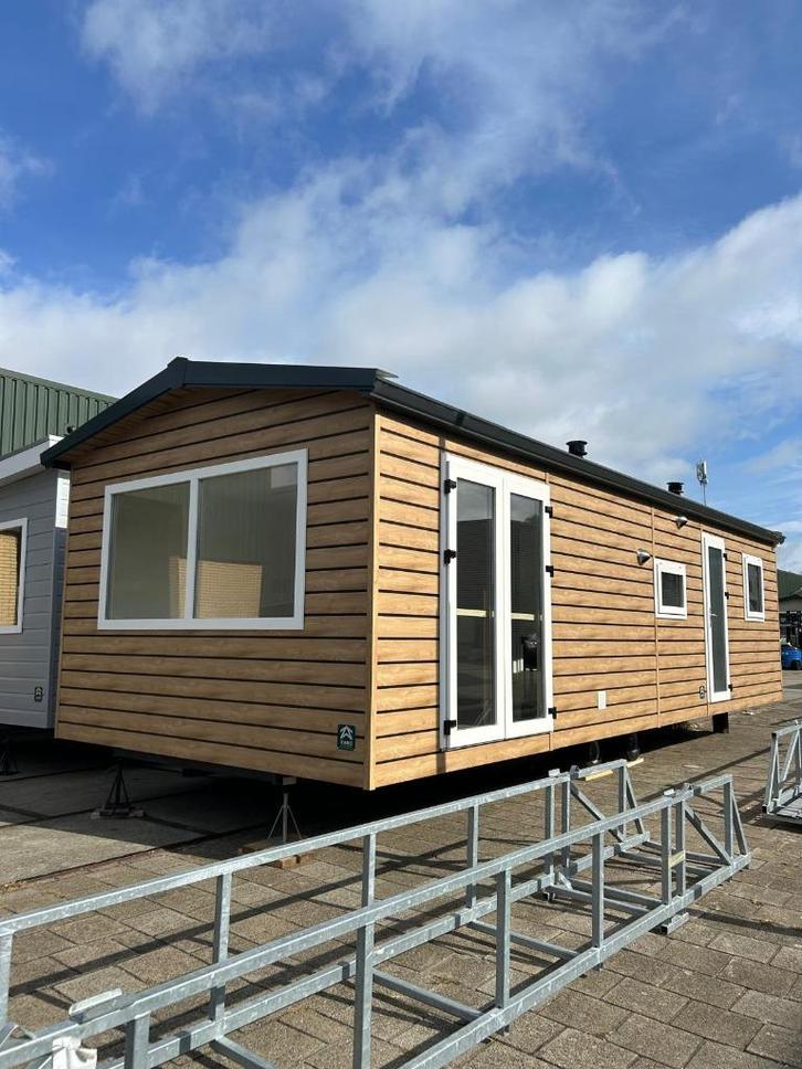 WINTERHARD* chalet te koop 9,5 Meter | stacaravan te koop, Caravans en Kamperen, Stacaravans, tot en met 4, Verzenden