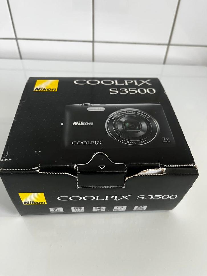 Nikon Coolpix S3500, Audio, Tv en Foto, Fotocamera's Digitaal, Zo goed als nieuw, Nikon, 8 keer of meer, Ophalen of Verzenden