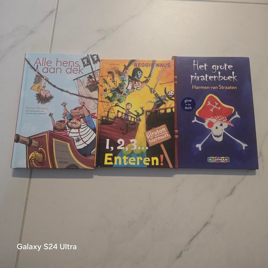 3 Leuke Piratenboeken voor Avonturiers!, Boeken, Ophalen of Verzenden, Gelezen, Diverse, Fictie algemeen
