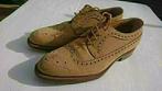 Herenschoenen nubuck geschuurde suede oxford herenschoenen, Ophalen of Verzenden, Zo goed als nieuw, Veterschoenen